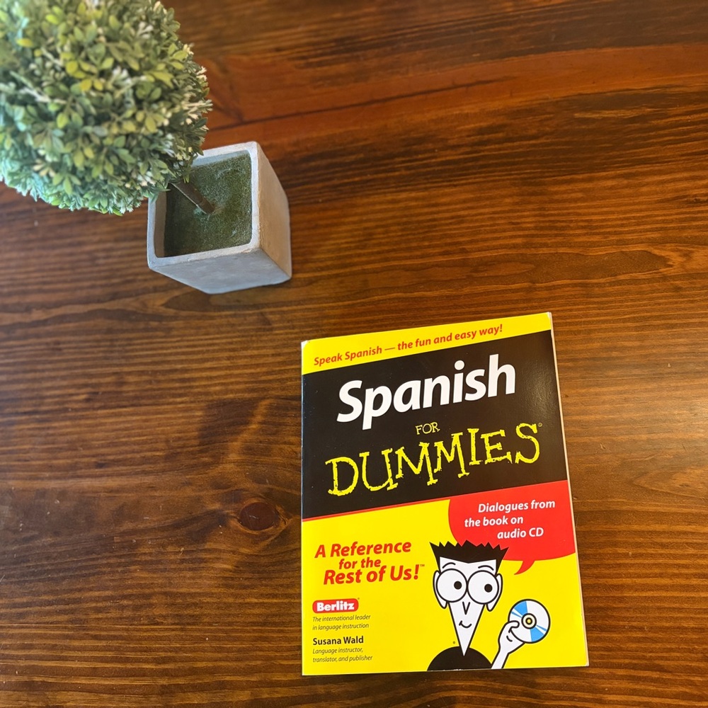 Spanish for Dummies Book